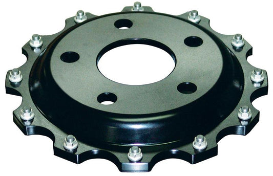 DBA 2008+ Mitsubishi EVO 10 T3 5000 Series Drilled and Slotted Front Replacement Rotor w/NAS Nuts KP
