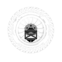 Body Armor 4x4 16-23 Toyota Tacoma/10-24 4Runner Pro Series II Tire Carrier W/ License Plate Holder - Burkken Auto Parts