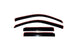 AVS 02-06 Chevy Trailblazer EXT Ventvisor In-Channel Front & Rear Window Deflectors 4pc - Smoke - Burkken Auto Parts