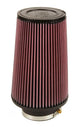 K&N Universal Rubber Filter 3 1/2inch ID FLG / 6inch Base / 4-5/8inch Top / 9inch Height - Burkken Auto Parts