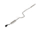 aFe Takeda Series 2 1/2in 304 SS Cat-Back 14-19 Ford Fiesta L4-1.6L w/Black Tip - Burkken Auto Parts