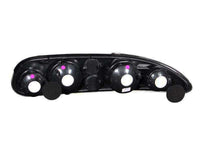 ANZO 1993-2002 Chevrolet Camaro Taillights Dark Smoke - Burkken Auto Parts