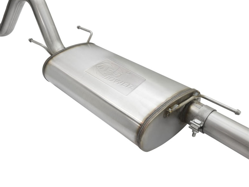 aFe MACHForce XP Cat-Back SS Exhaust w/ Polished Tips 16 Toyota Tacoma V6-3.5L - Burkken Auto Parts