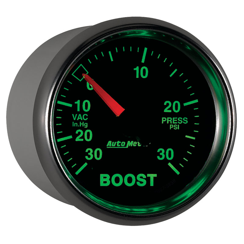 Autometer GS 30inhg-30PSI Digital Vac/Boost Gauge - Burkken Auto Parts