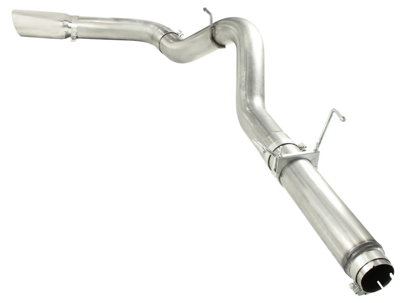 aFe Atlas Exhaust DPF-Back Aluminized Steel Exhaust Dodge Diesel Trucks 07.5-12 L6-6.7L Polished Tip - Burkken Auto Parts