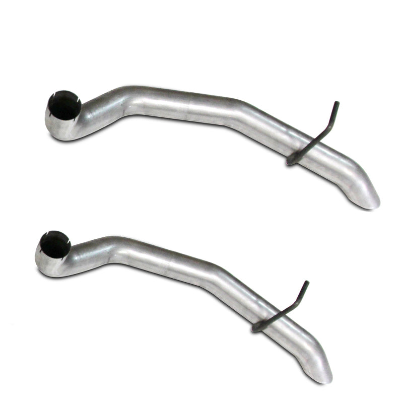 BBK 87-93 Mustang GT Cat Back Kit Varitune Mufflers - Aluminized turn downs - Burkken Auto Parts