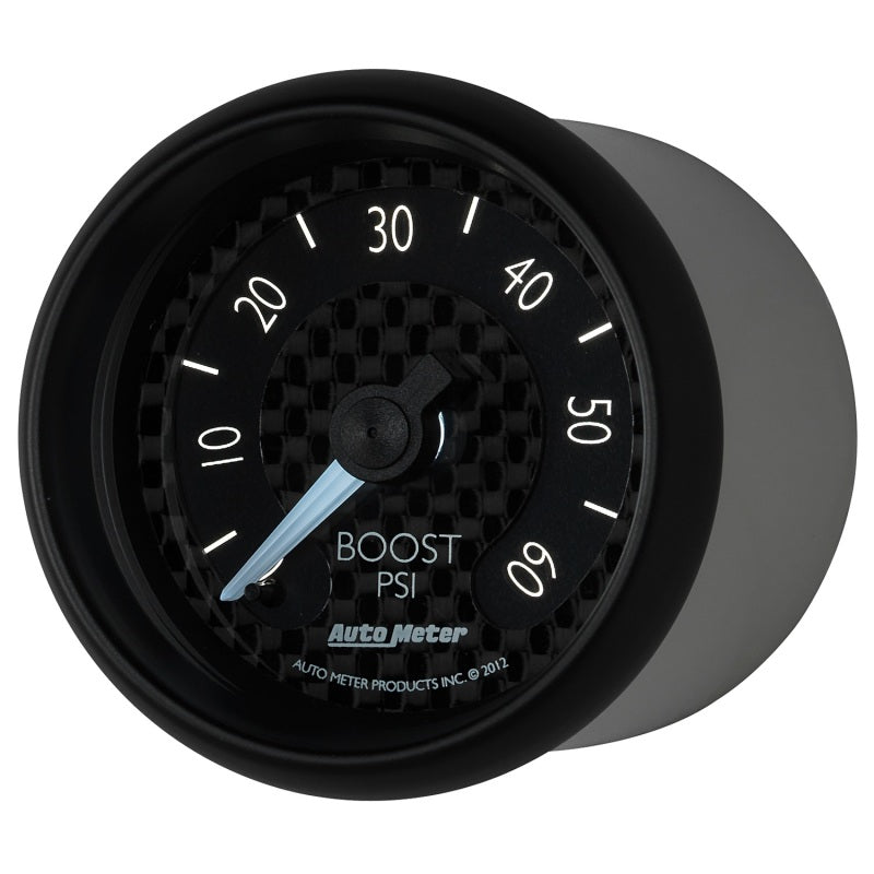 Autometer GT Series 52mm Mechanical 0-60 psi Boost Gauge - Burkken Auto Parts