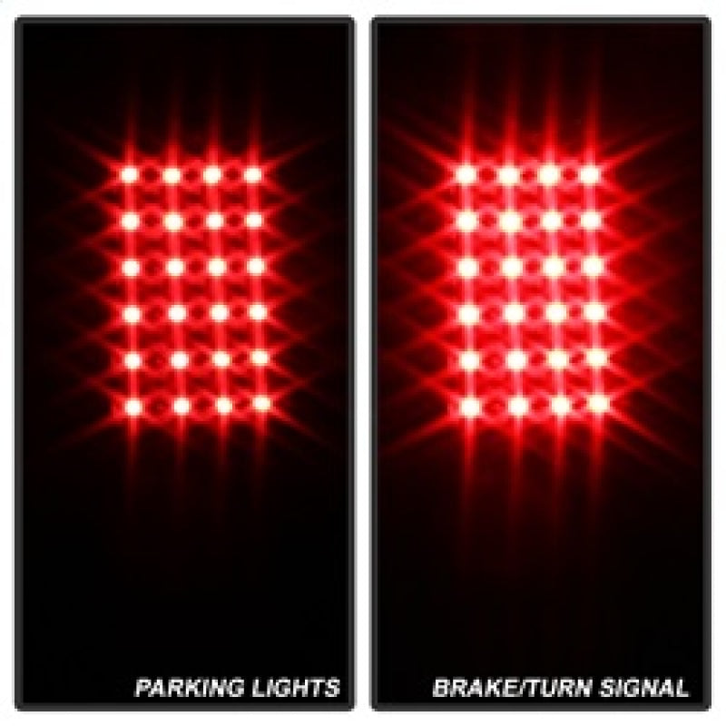 xTune Dodge Ram 1500 94-01 / Ram 2500/3500 94-02 LED Tail Lights Black ALT-ON-DRAM94-LED-BK - Burkken Auto Parts