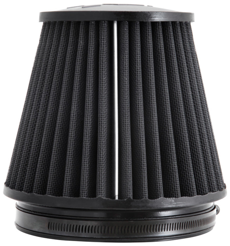 K&N Universal Rubber Filter Round Tapered 6in Flange ID x 7.5in Base OD x 5.25in Top OD x 6in Height - Burkken Auto Parts