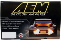 AEM 10 Dodge Ram 2500/3500 6.7L L6 DSL 11in L x 9.75in W x 6.5in H Replacement DryFlow Air Filter - Burkken Auto Parts