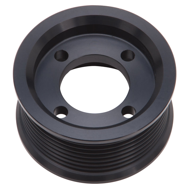 Edelbrock Pulley SC E_Force 2 75In 8 Rib Black - Burkken Auto Parts