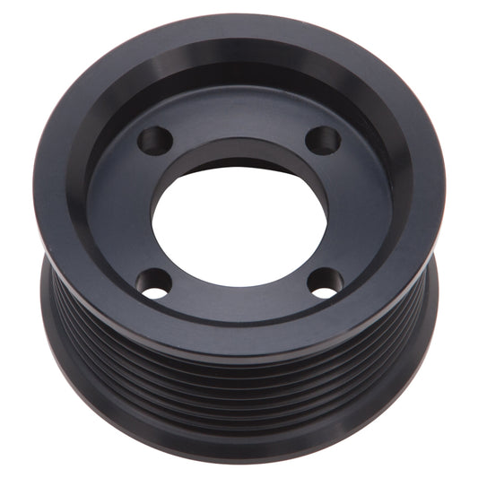 Edelbrock Pulley SC E_Force 2 75In 8 Rib Black - Burkken Auto Parts