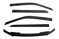 AVS 07-18 Jeep Wrangler Unlimited Ventvisor & Aeroskin Deflector Combo Kit - Matte Black - Burkken Auto Parts