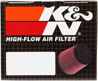 K&N Universal Rubber Filter Round Tapered 4.5in Flange ID x 5.875 Base OD x 5in Top OD x 3.25in H - Burkken Auto Parts