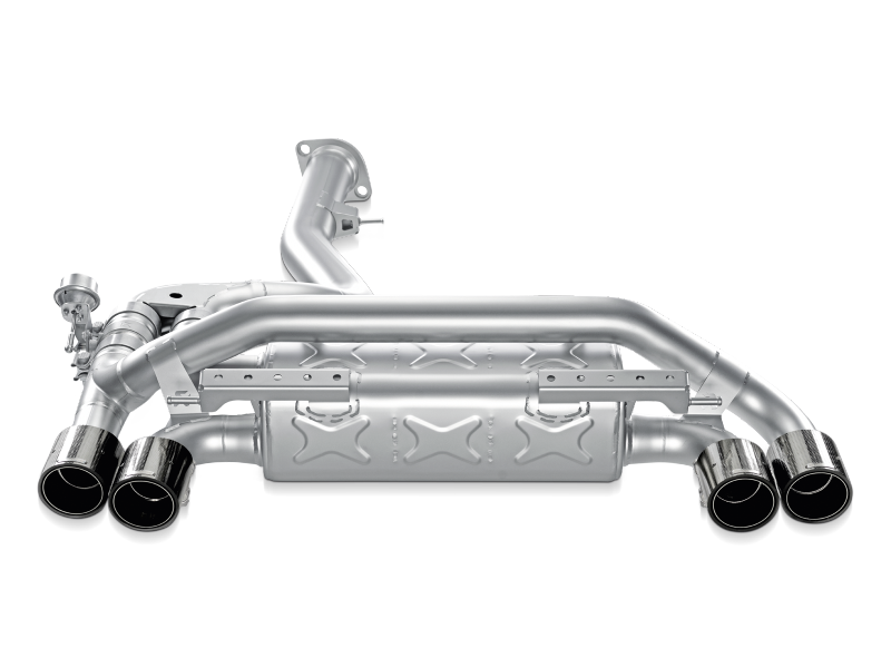 Akrapovic 11-12 BMW 1 Series M Coupe (E82) Slip-On Line (Titanium) (Req. Tips) - Burkken Auto Parts