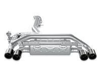 Akrapovic 11-12 BMW 1 Series M Coupe (E82) Slip-On Line (Titanium) (Req. Tips) - Burkken Auto Parts
