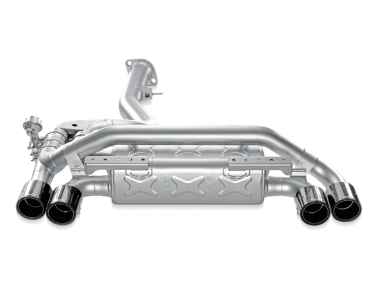 Akrapovic 11-12 BMW 1 Series M Coupe (E82) Slip-On Line (Titanium) (Req. Tips) - Burkken Auto Parts