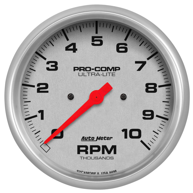 Autometer Ultra-Lite 5 inch 10K RPM In Dash Tach - Burkken Auto Parts