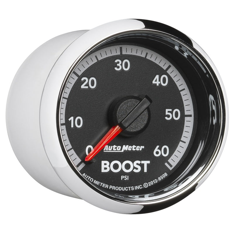 Autometer Gen4 Dodge Factory Match 52.4mm Mechanical 0-60 PSI Boost Gauge - Burkken Auto Parts