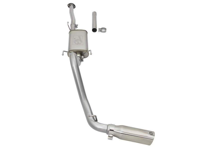 aFe MACH Force XP Cat-Back Stainless Steel Exhaust Syst w/Polished Tip Toyota Tacoma 05-12 L4-2.7L - Burkken Auto Parts