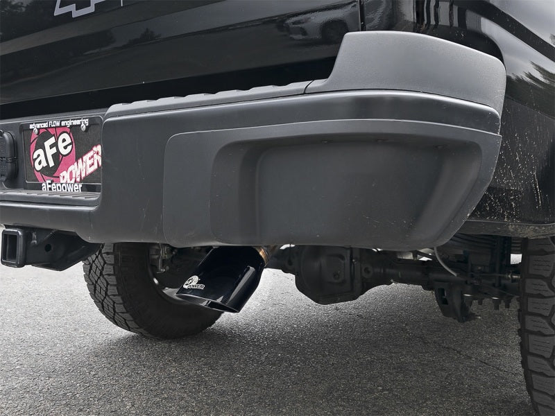 aFe MACH Force-Xp Hi-Tuck 3in. 409 SS C/B Exhaust 15-18 GM Colorado/Canyon L4-2.5L/V6-3.6L - Blk Tip - Burkken Auto Parts