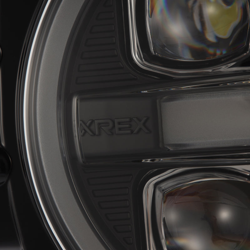 AlphaRex 21-23 Ford Bronco NOVA LED Projector Headlights Black - Burkken Auto Parts