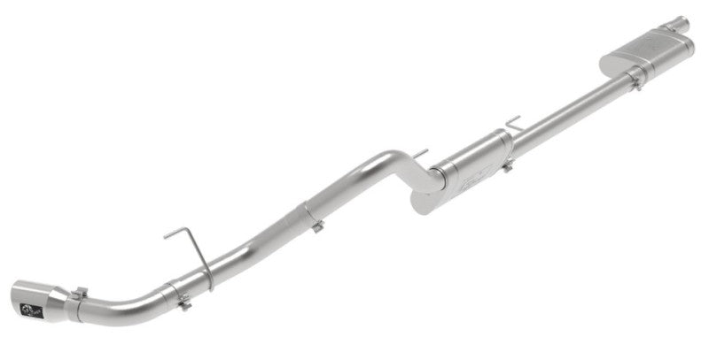 aFe Apollo GT Series 409 Stainless Steel Cat-Back Exhaust 2020 Jeep Gladiator 3.6L - Polished Tip - Burkken Auto Parts