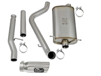 aFe MACHForce XP Exhausts Cat-Back Polished Tips 09-17 GM Silverado 1500 4.3/5.3L RegCab SB/LB - Burkken Auto Parts
