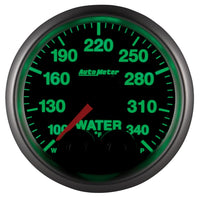 Autometer Elite 52mm 100-340 Deg F Water Temperature Peak and Warn Gauge w/ Electonic Control - Burkken Auto Parts