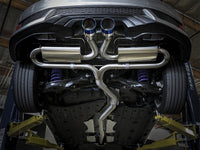 aFe Takeda 3in 304 SS Cat-Back Exhaust System w/ Blue Tips 2017 Honda Civic Si I4 1.5L (t) - Burkken Auto Parts