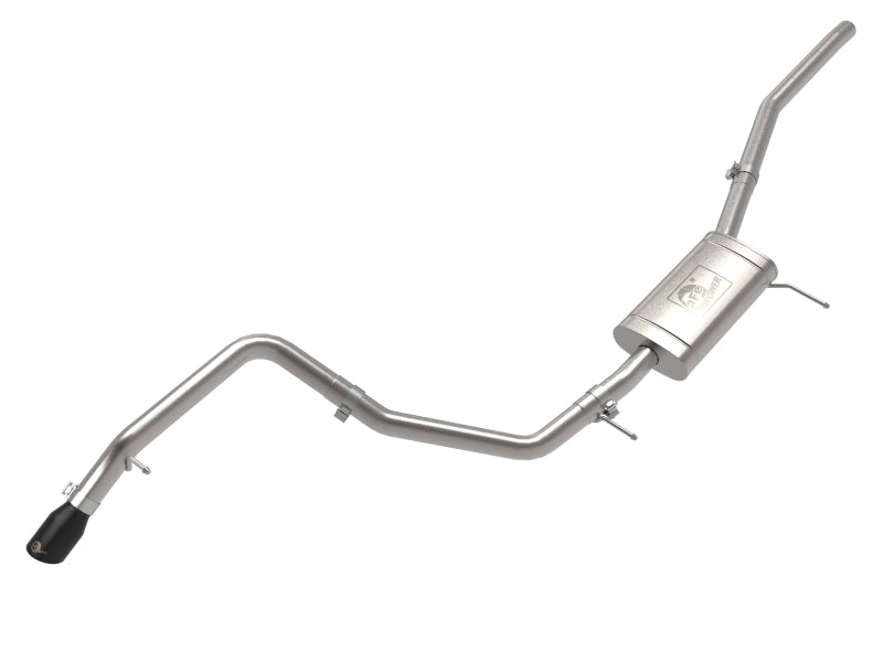 aFe 22-23 Ford Maverick EcoBoost L4 2.0L(t) Vulcan Series 2-1/2in 304 SS Cat-Back w/ Black Tip - Burkken Auto Parts