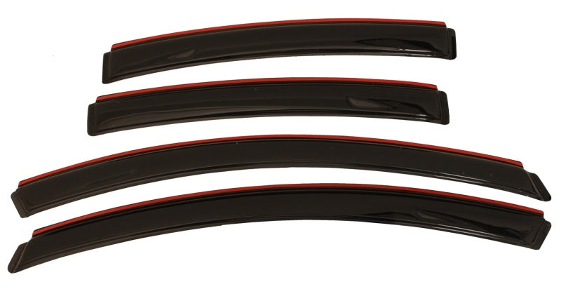 AVS 11-17 Buick Regal Ventvisor In-Channel Front & Rear Window Deflectors 4pc - Smoke - Burkken Auto Parts