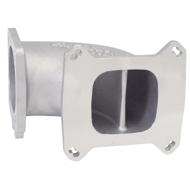 Edelbrock High Flow Intake Elbow 95mm Throttle Body to Square-Bore Flange As-Cast Finish - Burkken Auto Parts