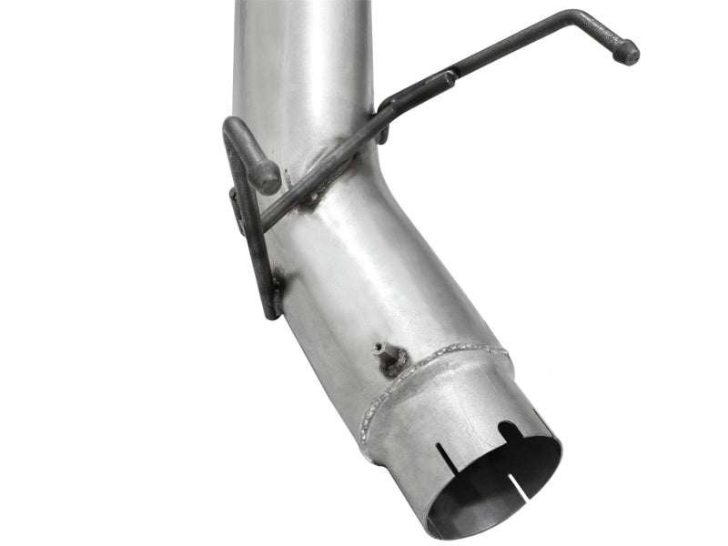 aFe Atlas 5in DPF-Back Aluminized Steel Exh Dodge RAM Diesel 13-14 6.7L (td) Mega Cab w/Polished Tip - Burkken Auto Parts