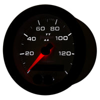 Autometer Phantom II 3-3/8in 0-140MPH In-Dash Electronic GPS Programmable Speedometer - Burkken Auto Parts