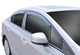 AVS 12-15 Honda Civic Ventvisor Outside Mount Window Deflectors 4pc - Smoke - Burkken Auto Parts
