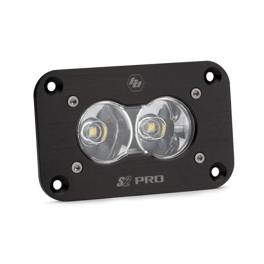 Baja Designs S2 Sport Flush Mount Work/Scene Pattern LED Work Light - Clear - Burkken Auto Parts