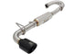 aFe Takeda 11-16 Scion TC 2.5L 2 1/4-2 1/2in Stainless Steel Axle-Back Exhaust w/Black Tip - Burkken Auto Parts