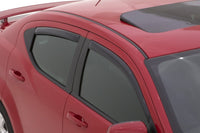 AVS 11-14 Hyundai Sonata Ventvisor In-Channel Front & Rear Window Deflectors 4pc - Smoke - Burkken Auto Parts