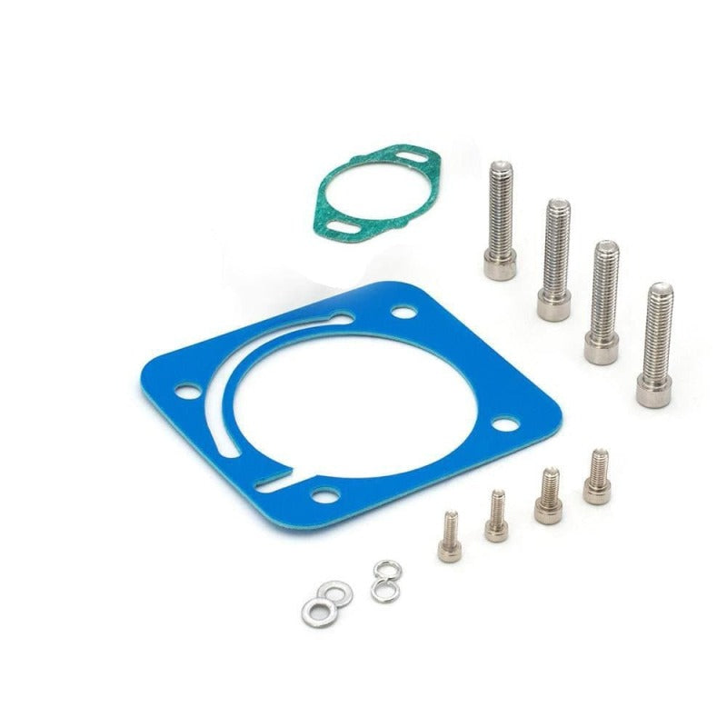 BLOX Racing Honda B/D/H/F Series Engines 76mm Silver Billet Throttle Body V2 - Burkken Auto Parts