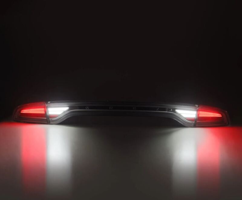AlphaRex 15-23 Dodge Charger NOVA-Series Prismatic LED Tail Lights Chrome - Burkken Auto Parts
