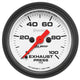 Autometer Phantom 2 1/16 100psi Digital Stepper Motor Exhaust Pressure Gauge - Burkken Auto Parts