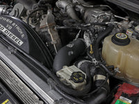 afe 08-10 Ford Trucks V8-6.4L (td) BladeRunner 3 IN Aluminum Hot Charge Pipe - Black - Burkken Auto Parts