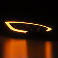 AlphaRex 12-21 Tesla Model S NOVA LED Proj Headlights Alpha-Black w/Actv Light & Seq.Sig / SB DRL - Burkken Auto Parts