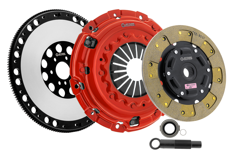 Action Clutch 98-03 Audi A3 1.8L Turbo 5-Speed Stage 2 Clutch Kit (1KS) w/Lightened Flywheel - Burkken Auto Parts