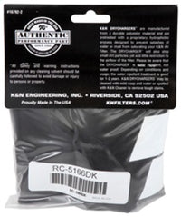 K&N Round Tapered Drycharger Air Filter Wrap 8in B ID x 6.625in T ID x 10.5in H - Burkken Auto Parts