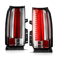 ANZO 2015-2017 Chevrolet Suburban/Tahoe LED Taillights Chrome - Burkken Auto Parts