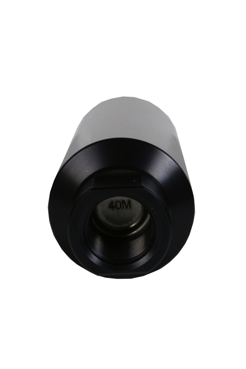 Aeromotive In-Line Marine Filter - AN-12 - 40 Micron SS Element - Black Hardcoat Finish - Burkken Auto Parts