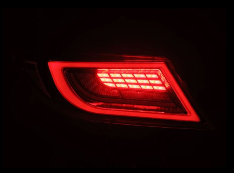 AlphaRex 22-24 Toyota GR86 LUXX LED Taillights Alpha-Black - Burkken Auto Parts