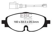 EBC 14+ Audi A3 1.8 Turbo Greenstuff Front Brake Pads - Burkken Auto Parts
